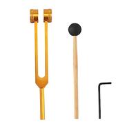 DEARMAMY Outils De Nettoyage Des Oreilles Marteau D'accordage Nettoyeur Oreilles Avec Poignée Antidérapante Et Roue Audio Réglable (2 Pièces, Doré)