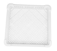 DEARMAMY Panier de Congélation Alimentaire Multifonction Plastique Blanc Bac Léger pour Fruits de Mer Séchage et Rangement Alimentaire
