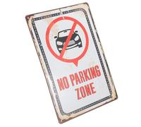 DEARMAMY Panneau Interdiction de Stationner Durable pour Allée et Cour Installation Facile Signalisation Visible pour Propriété Privée et Organisation Du Trafic