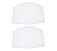 DEARMAMY Papier Filtre Qualitatif pour Laboratoire - Lot 60 Feuilles 30X30 CM en Cellulose Absorbante Outil d'Expérimentation Scientifique Polyvalent pour Filtration et Absorption
