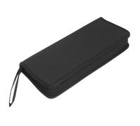 DEARMAMY Paquet à Outils pour Réparation de Guitare en Tissu Oxford Fermeture Éclair et Dragonne Petit Organisateur Portable pour Kit Outils Guitare Paquet de Rangement Extérieur