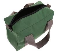 DEARMAMY Paquet à Outils Utilitaire, Paquet de Rangement en Toile, Vert, 16 Pouces, Léger et Portable, Poignée de Transport, Résistant aux Intempéries, pour Usage Extérieur et Déplacements