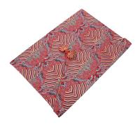 DEARMAMY Paquet de Rangement Épais en Tissu pour Écritures Bouddhistes Pochette Décorative Compacte Paquet Souvenir Léger pour Organisation et Transport des Textes Sacrés Usage Voyage