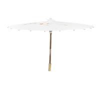 DEARMAMY Parapluie en Papier Huilé Classique à Fleurs, Grosse Taille 82 Cm, Structure Bois Bambou Renforcé, Accessoire de Performance pour Danse et Décoration de Fête Style Aléatoire