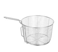 DEARMAMY Passoire à Pâtes Inox avec Maille Fine pour Cuisine Filtre Écumoire pour Nouilles Pâtes Légumes et Friture Cuillère Filtrante Pratique et Suspendable Outil de Cuisine Polyvalent