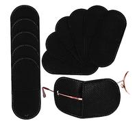 DEARMAMY Patch Pour Lunettes Cache-œil Noir Grand Format 12 Pièces En Tissu Non Tissé Respirant Pour Soins Oculaires Amblyopie Adultes Garçon Et Filles Usage Quotidien Et Voyage