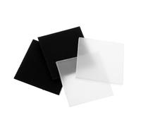 DEARMAMY Patchs Antidérapants Talons Hauts 2 Paires 60mm x 60mm x 3,5mm Kit Réparation Talonnette Remplacement Carré Silencieux Adhérence Améliorée Marche Femme Pieds Sensibles