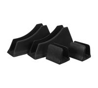DEARMAMY Patins Anti-basculement pour Pieds de Chaise à Piètement Luge - Lot de 4 Set de Coussinets Stabilisateurs Silencieux en Matériau Haute Élasticité - Protection Antidérapante