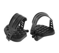 DEARMAMY Pédales de Vélo D’Appartement 9/16 en Plastique Solide, Lot de 2 Pédales Légères Compatibles Vélo D’Exercice Indoor, Accessoires Fitness avec Système D’axe pour Entraînement