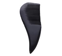 DEARMAMY Peigne à Cheveux Corne De Buffle Noir 17-19cm Pour Hommes Et Femmes Peigne Démêlant Antistatique Pour Cheveux Bouclés Maison Et L'hôtel