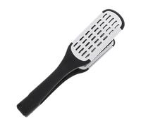 DEARMAMY Peigne à Cheveux Lisseur Double Face Taille Standard Brosse à Poils De Sanglier Pour Femme Coiffage Professionnel Usage Quotidien Noir Et Blanc