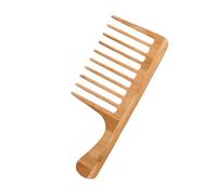 DEARMAMY peigne à dents larges peigne coiffeur coiffeur pour hommes outil de coiffure peigne de voyage peignes de coupe professionnels peignes à cheveux coiffants Bambou