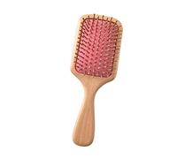 DEARMAMY peigne d'airbag cuir chevelu Coiffure démêlant spa style hair charms hair toppers hair care Massage capillaire peigne à cheveux pour la maison peigne de massage En bois rose