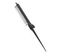 DEARMAMY Peigne De Surbrillance Peigne à Cheveux Mouillé Peigne De Queue Peigne à Barbe Pour Homme Peignes Pour Femmes Peignes Coiffants Pour Femmes Peigne Plastique Black