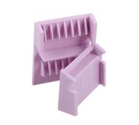 DEARMAMY Peigne De Tondeuse à Cheveux Violet Kit De 3 Pièces Guide De Coupe Multifonctionnel Pour Hommes Accessoire De Salon Pour Usage Domestique Et Professionnel Protections De Tondeuse Universelles