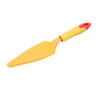 DEARMAMY Pelle à Gâteau Abs Jaune à Bord Denté Fin Multifonction