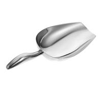 DEARMAMY Pelle à Glace Acier Inoxydable Épaisse Scoop Alimentaire Antirouille Curvée pour Seau à Glace et Congélateur Ustensile Polyvalent de Cuisine