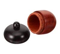 DEARMAMY Pendentif Gland en Bois, Breloque Artisanale Élégante pour Collier | Forme de Gland, Usage Polyvalent, Finition Soignée, Ne Se Décolore Pas, pour Porte-clés et Créations Bijoux