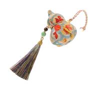 DEARMAMY Pendentif Gourde Parfumé Traditionnel Chinois Décoration pour Festival Bateau Dragon Parfum Apaisant pour Maison Bureau ou Voiture