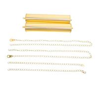 DEARMAMY Pendule Horloge Métal Design Ajouré Doré Remplacement pour Horloge Murale Traditionnelle avec Cadran