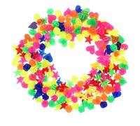 DEARMAMY Perles Décoratives Forme Ronde ou Étoile pour Rayons de Vélo 216 Pièces en Plastique Sécurisé Garçon et Filles pour Sorties en Famille et Aires de Jeux