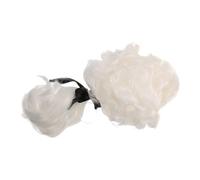 DEARMAMY Perruque De Juge Noble Cosplay Perruque Grise Pour Halloween Déguisement Avocat Homme Ou Femme Accessoire De Fête Effet Naturel