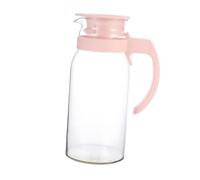 DEARMAMY Pichet à Eau Étanche Rose PP Résistant Haute Température Bouteille Multifonction pour Maison et Bureau Pichet à Thé et Jus sans Fuite