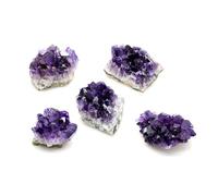 DEARMAMY Pierres De Cristal Naturelles Décoration Cristal Uruguay Pour Purification Et Démagnétisation Pour Aquarium Et Cadeau