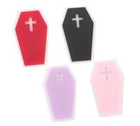 DEARMAMY Pince À Cheveux Unique En Forme De Cercueil De Style Gothique Petite Pince Pour Femmes Accessoires De Cheveux Gothiques Pour Fête Dhalloween