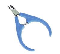 DEARMAMY Pince à Cuticules à Ressort Coupe-ongles Pour Manucure Et Pédicure Demi-mâchoire Acier Inoxydable