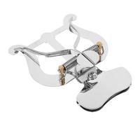 DEARMAMY Pince pour Partitions de Trombone Argentée avec Chiffon de Nettoyage et Pochette de Rangement, Clip Polyvalent pour Saxophone, Flûte et Harpe, Accessoire Musical Portable