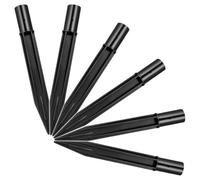 DEARMAMY Piquets pour Luminaires Extérieurs 6 Pièces en Plastique Forme Pointue pour Enfoncement Facile Le Sol pour Éclairage de Jardin et Allées