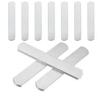 DEARMAMY Plaque D'acier Inoxydable Barre de Musculation 10 Pcs Lestée Poids Supportant Amélioration Performance pour Équipement de Fitness Course à Pied Gym