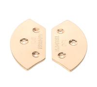 DEARMAMY Plaques de Protection Anti-usure pour Chaussures Embouts de Talon en Métal Résistants Coussinets de Réparation Talon 2 Pièces Kit Remplacement Adapté pour Chaussures Hommes Usage