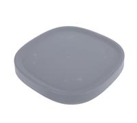 DEARMAMY Plateau à roulettes pour Pots de Fleurs 4 Roues, Support Mobile Épaissi en Plastique Gris, Diamètre Intérieur 21,8 Cm, Soucoupe Flexible pour Jardin et Intérieur, 1 Pièce