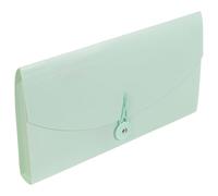 DEARMAMY Pochette Accordéon B6 en Plastique pour Rangement Courrier et Tickets, Organiseur de Factures Compartiments, Accessoire Bureau pour Organisation Scolaire et Couleur Aléatoire