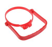 DEARMAMY Poignée Plastique Rouge pour Bocal à Cornichons en Verre 1 Kg Accessoire de Remplacement Ergonomique pour Levage Sécurisé Compatible Bonbonne à Large Ouverture Outil de