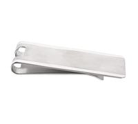 DEARMAMY Porte-reçus en Titane étiqueter Porte-Cartes Mince Bar Portefeuille Mince Carte Portefeuille Pomme Pinces à Billets Clip de Fixation d'argent Clip de Fixation de Facture Titane Pur