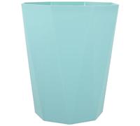 DEARMAMY Poubelle Domestique Petite 5L en Plastique Polypropylène Vert Émeraude Seau à Déchets pour Bureau et Salle de Bain Poubelle Ménagère Compacte et Pratique