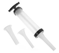 DEARMAMY Poussoir Manuel à Saucisses Compact pour Cuisine Maison Outil de Remplissage Plastique Tube DIY pour Saucisse Accessoire Facile à Nettoyer pour Viande Hachée et Charcuterie Maison