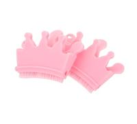 DEARMAMY Presse Sur D'Ongles Couronne Brosse À Ongles Moules À Chocolat Éponges Pour Ongles Support De Vernis À Ongles Brosse À Doigts Murale Séparateur De Doigts