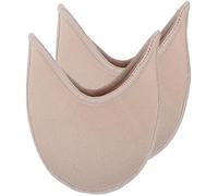 DEARMAMY Protège-Orteils Sebs Respirant et Résistant à l'usure, Coussinets Confortables pour Pointe de Ballet, Taille Courte Beige, 1 Paire, Accessoires Essentiels pour Danseurs de Ballet