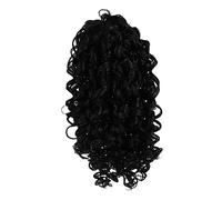 DEARMAMY Queue de Cheval Bouclée Longue avec Cordon de Serrage pour Femme Extension de Cheveu sans Colle ni Gel Facile à Nettoyer Porter