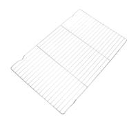 DEARMAMY Refroidissement Acier Inoxydable Renforcée Caillebotis Multifonction pour Cuisson Pâtisserie Rôtissage et Égouttage des Graisses Support Pratique pour Barbecue et Four