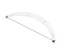 DEARMAMY Règle Flexible De Positionnement Sourcils Et Nez Pour Maquillage Précis Outil De Mesure Visage Courbé Pour Débutants Et Professionnels