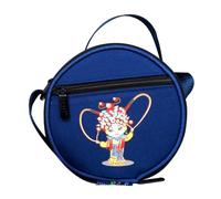 DEARMAMY Sac Bandoulière pour Tambour à Langue avec Doublure Rembourrée Étui Oxford Résistant et Élégant pour Instrument de Percussion Design Théâtre Chinois Protection et Rangement