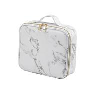 DEARMAMY Sac De Rangement Maquillage Capacité Spacieuse Pochette Portable pour Accessoires De Maquillage Trousse De Voyage Créative pour Femme