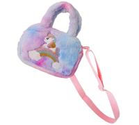 DEARMAMY Sac Licorne pour Fille Sac Souple Fille Contient Petits Objets Bonbons Goûters Porté à Épaule Main
