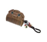 DEARMAMY Sandalwood Mini Wood Comb For Women Carved Chinese Pocket Comb With Year Of The Horse Pendant Lightweight Travel Accessory And Hair Grooming Tool