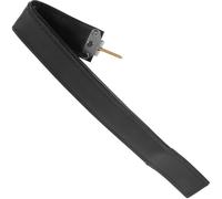 DEARMAMY Sangle Accordéon Basse Cuir Noir pour Main Gauche Accessoire et Confortable pour Accordéon Basses